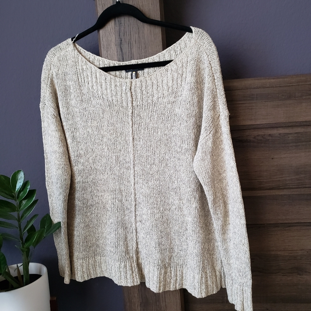 Eileen Fisher Silk Knit Sweater size  M medium